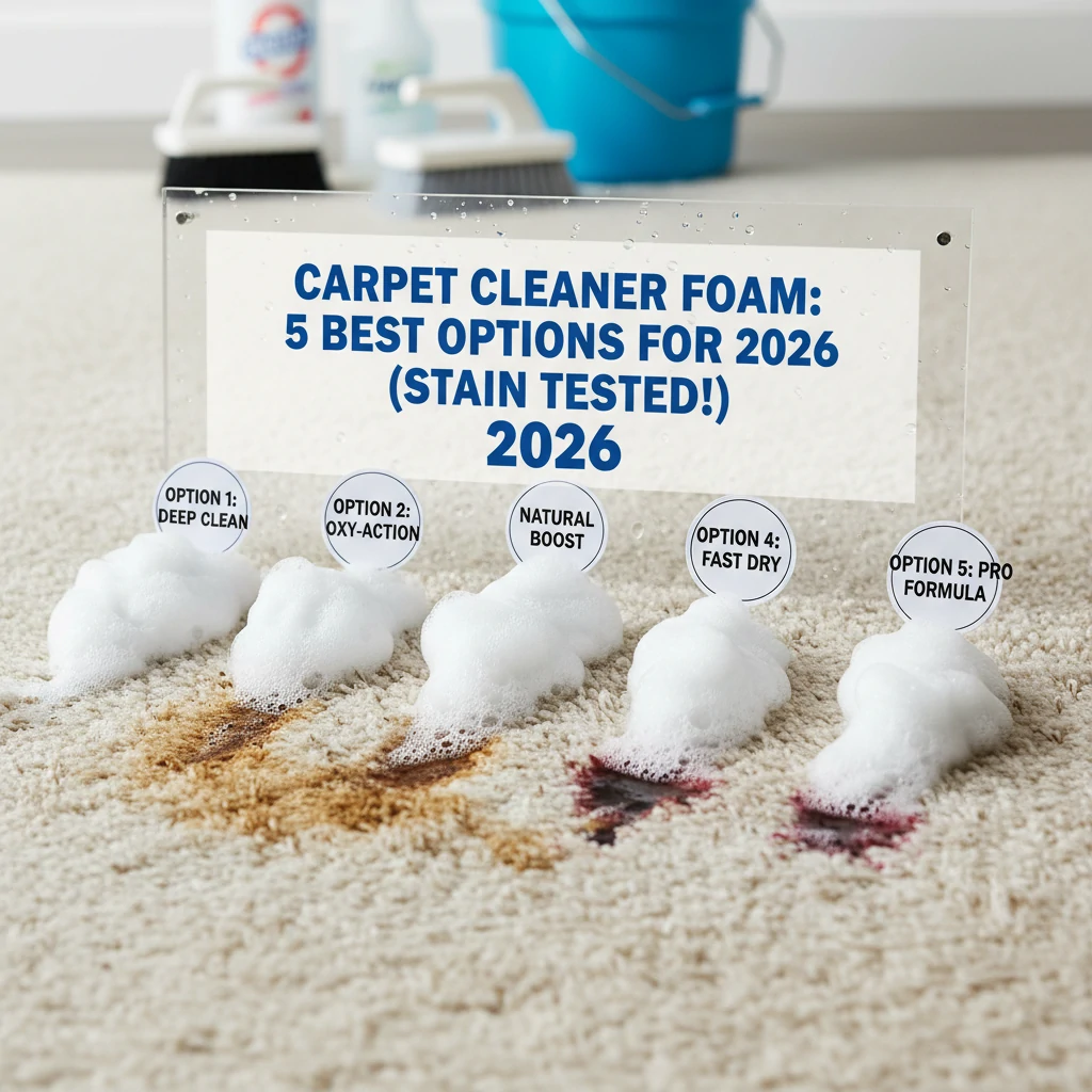 carpet cleaner foam