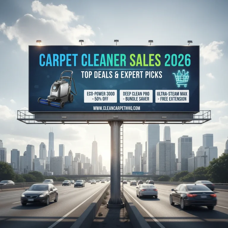 carpet cleaner on sale
