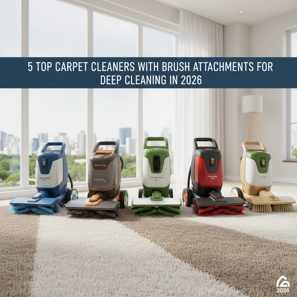 carpet cleaner with brush