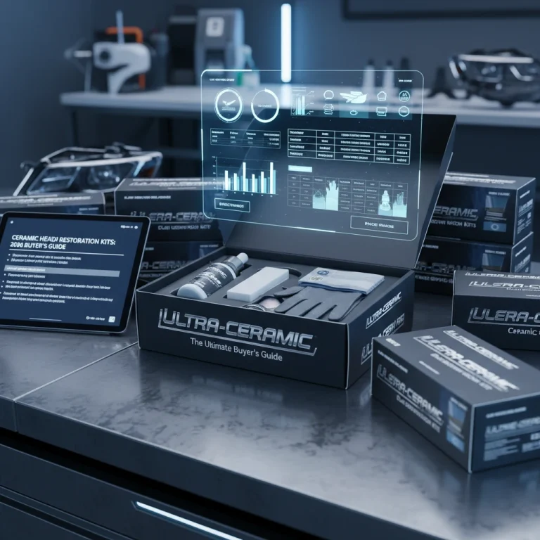 ceramic headlight restoration kit