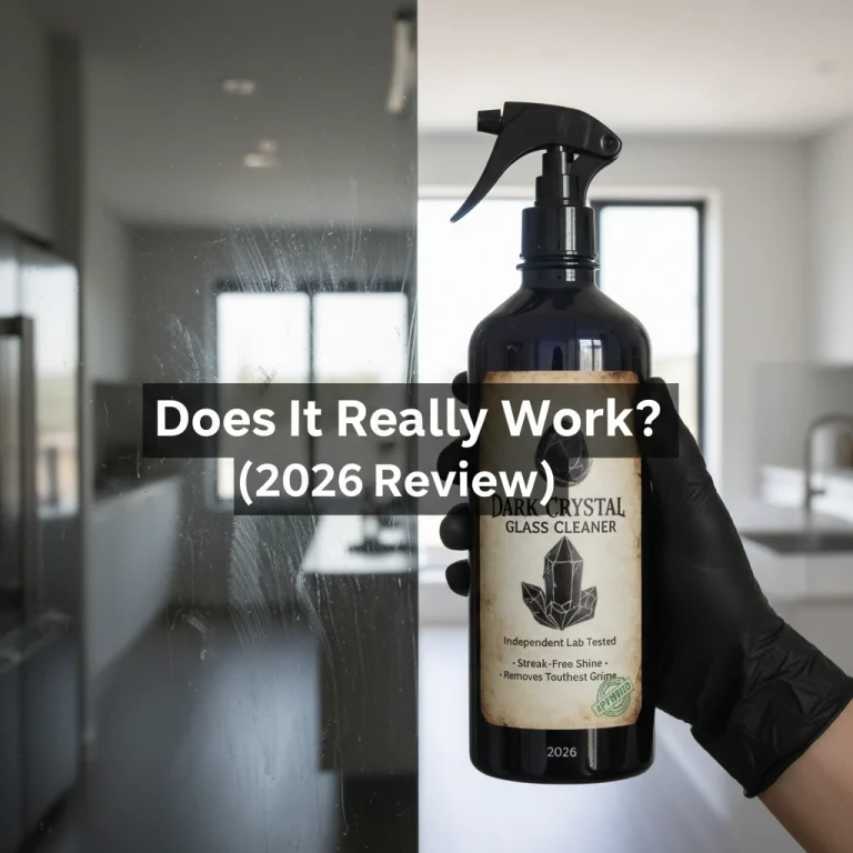 dark crystal glass cleaner