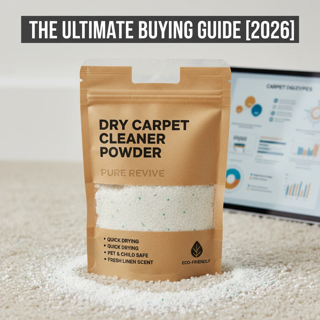 dry carpet cleaner powder