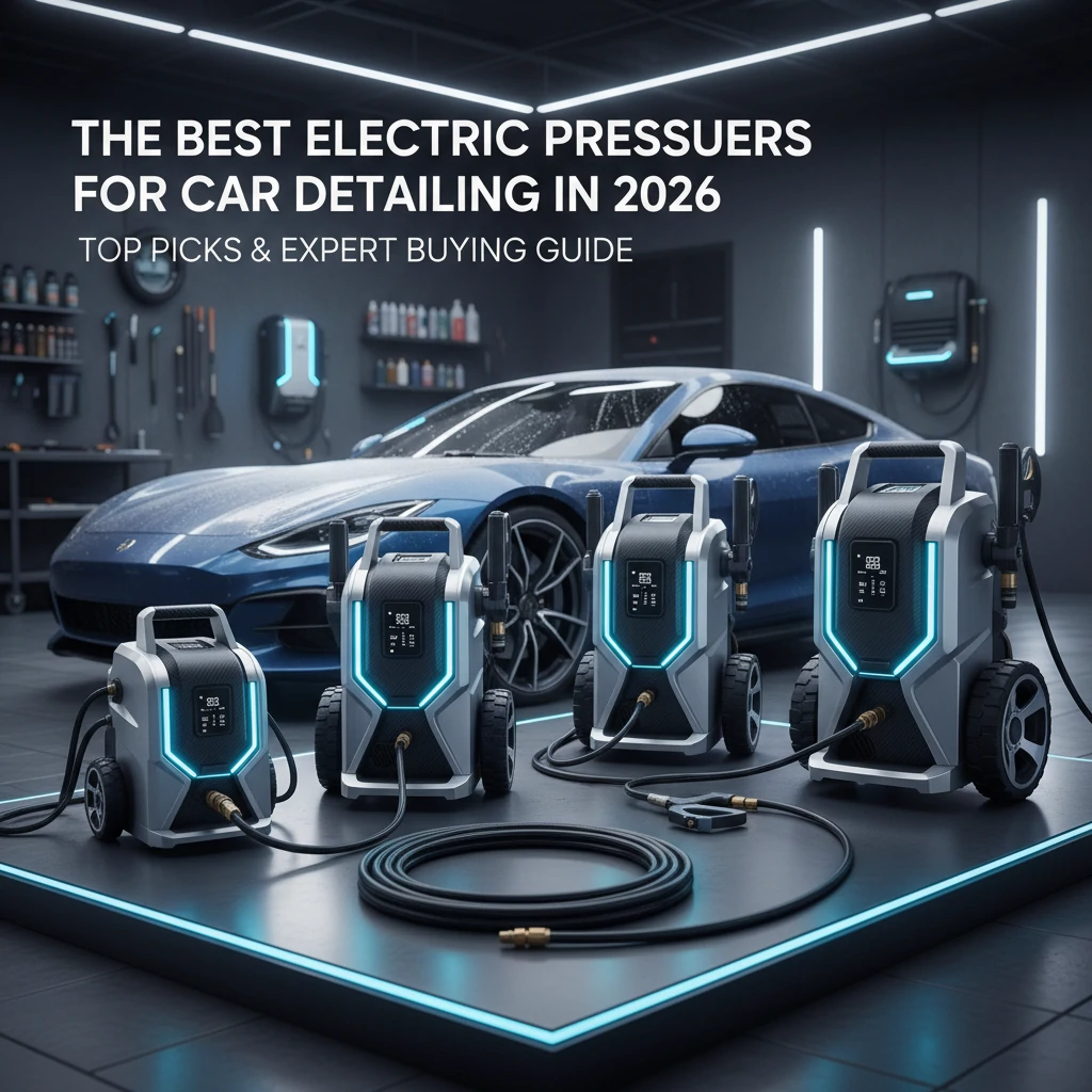 electric pressure washer for car detailing