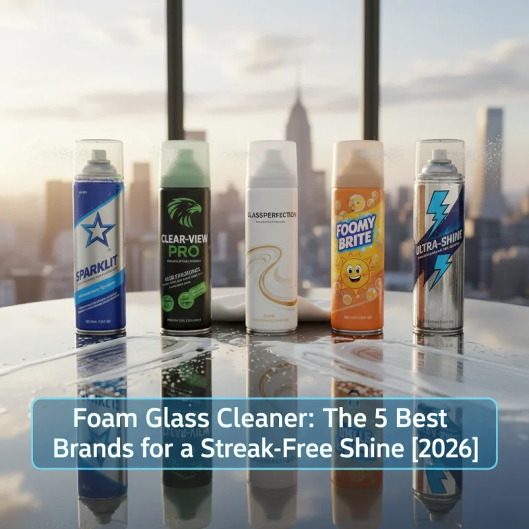 foam glass cleaner
