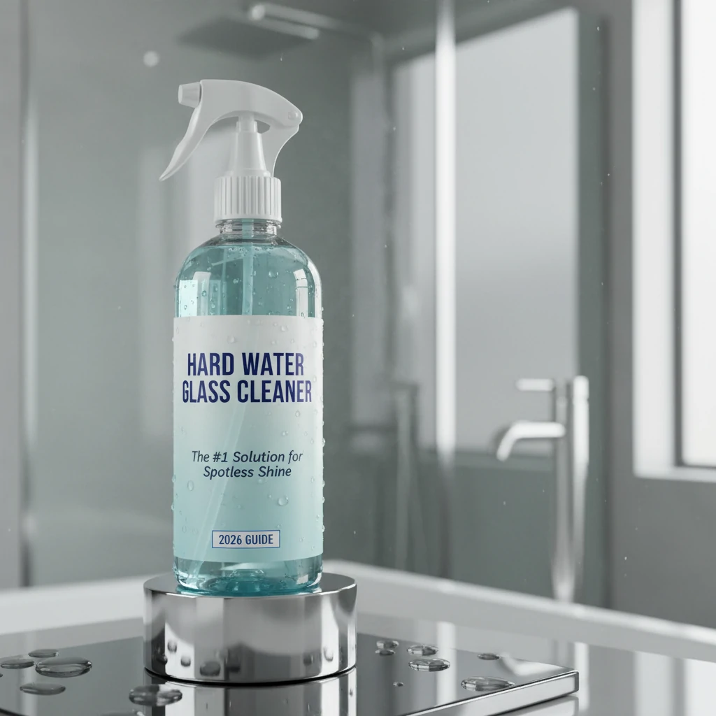 hard water glass cleaner