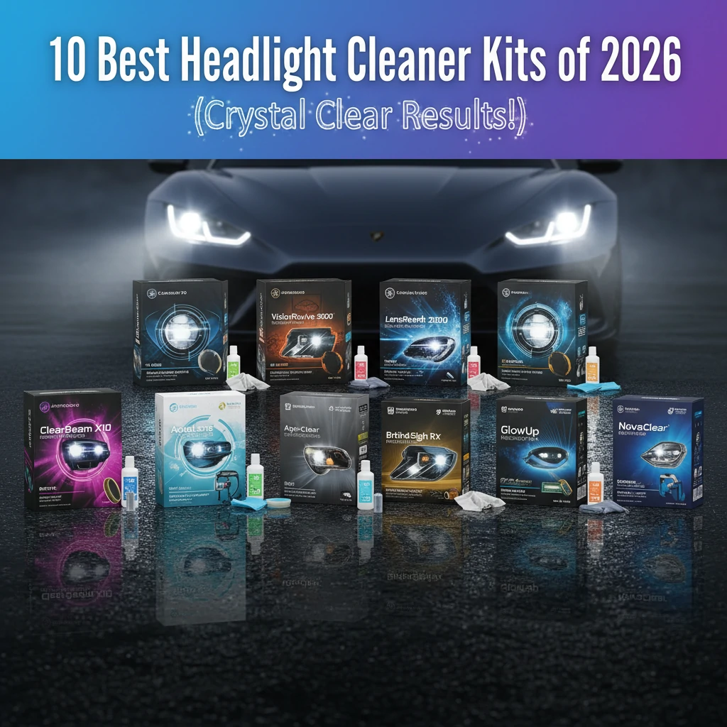 headlight cleaner kit