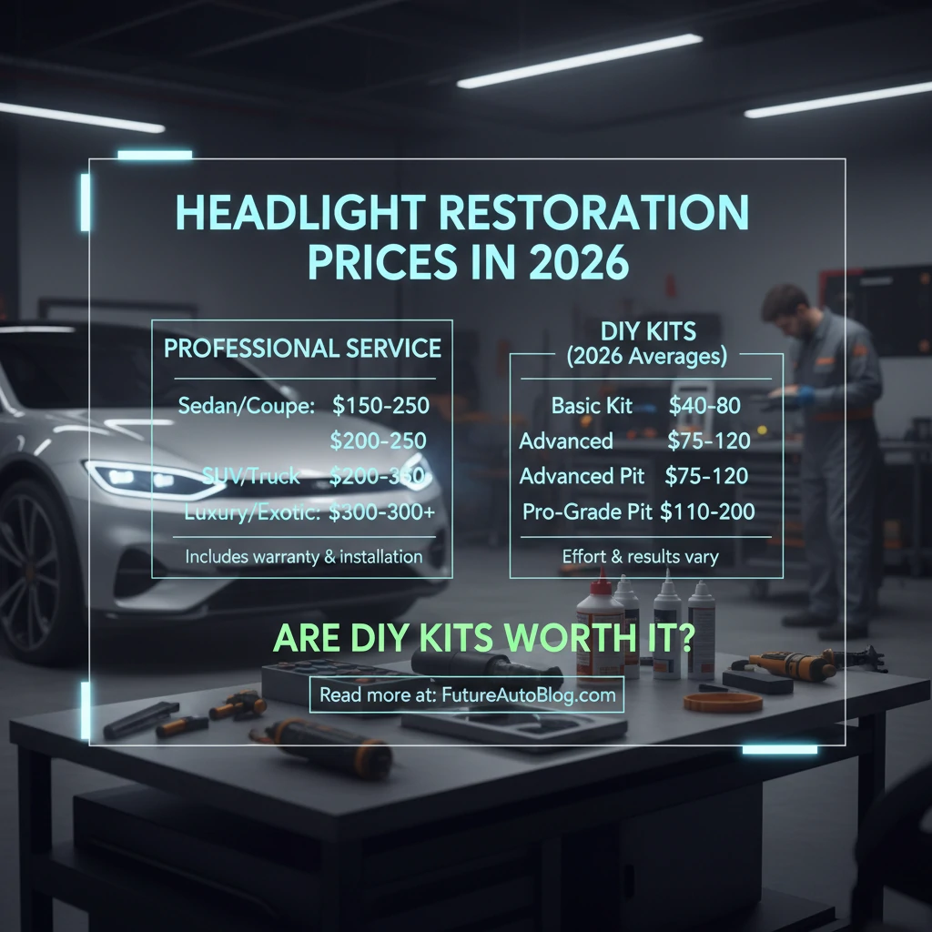 headlight restoration prices