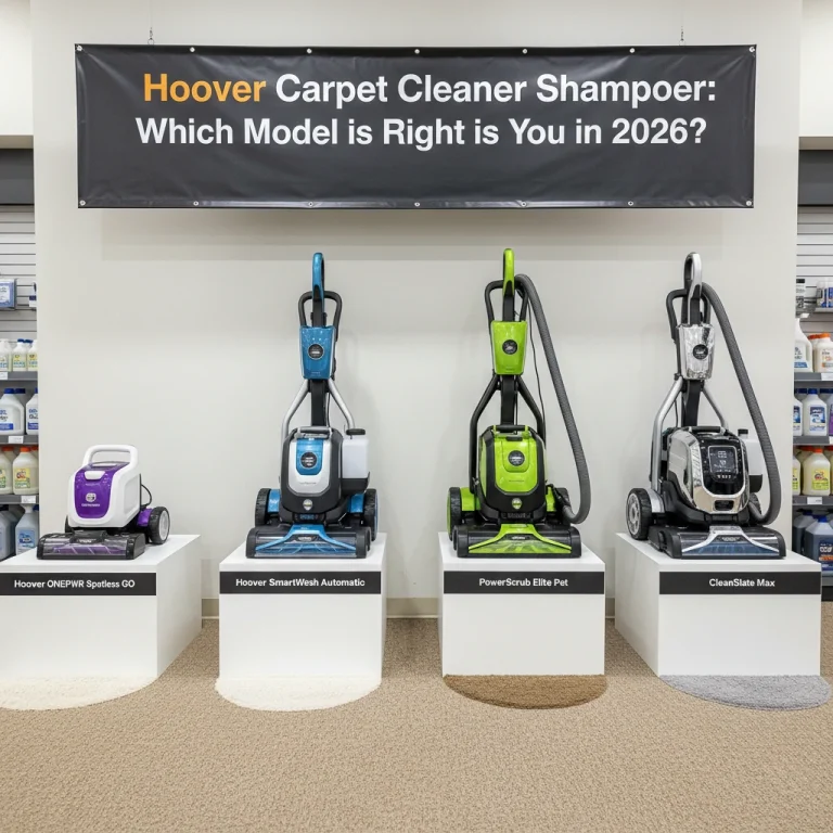 hoover carpet cleaner shampooer
