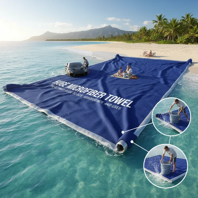 huge microfiber towel