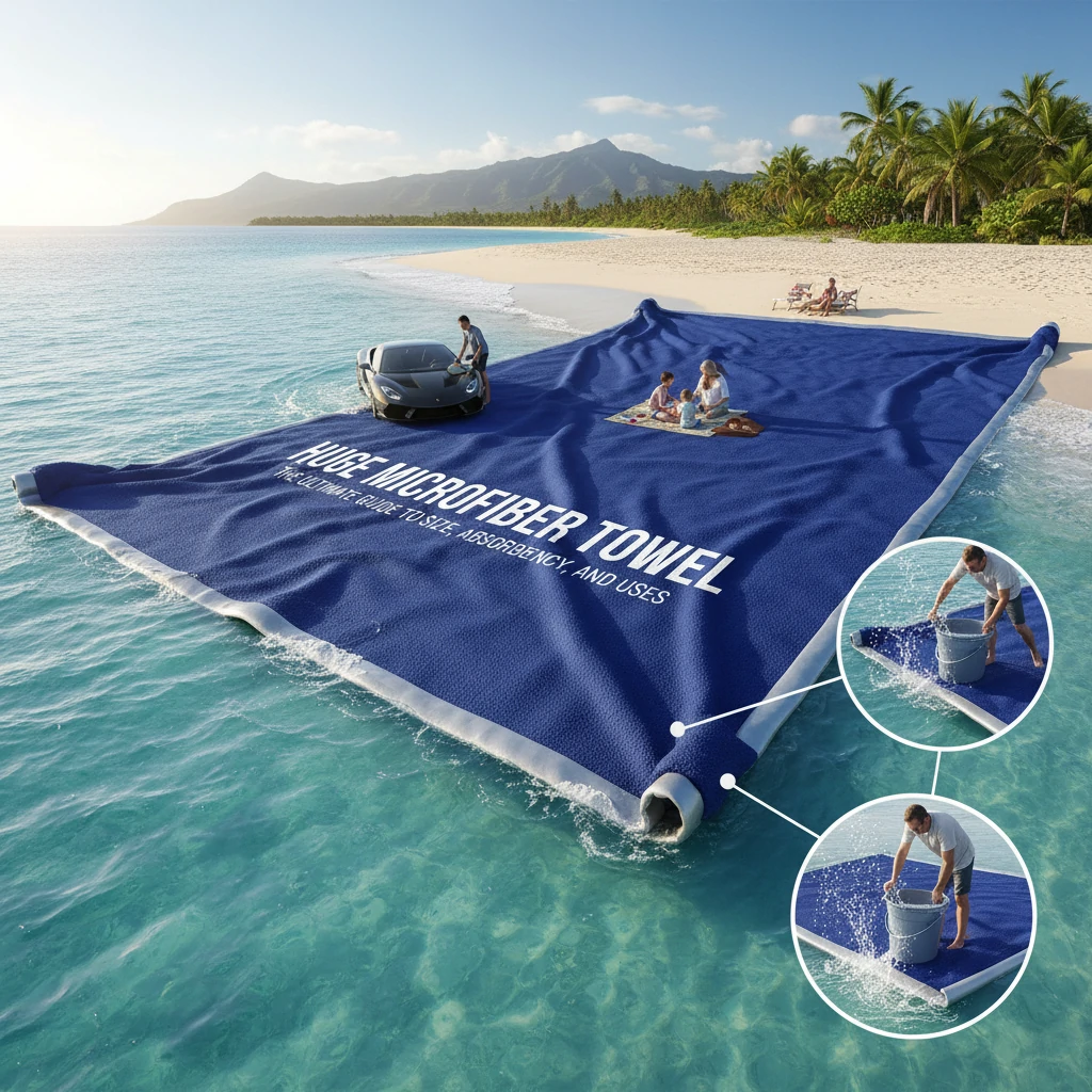 huge microfiber towel