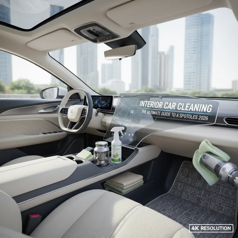 interior car cleaning