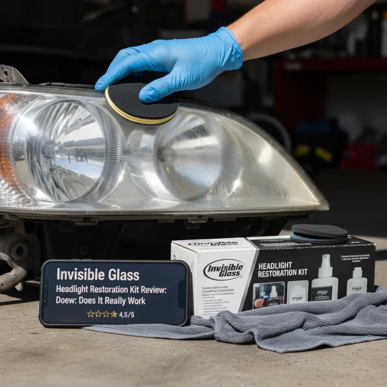 invisible glass headlight restoration kit