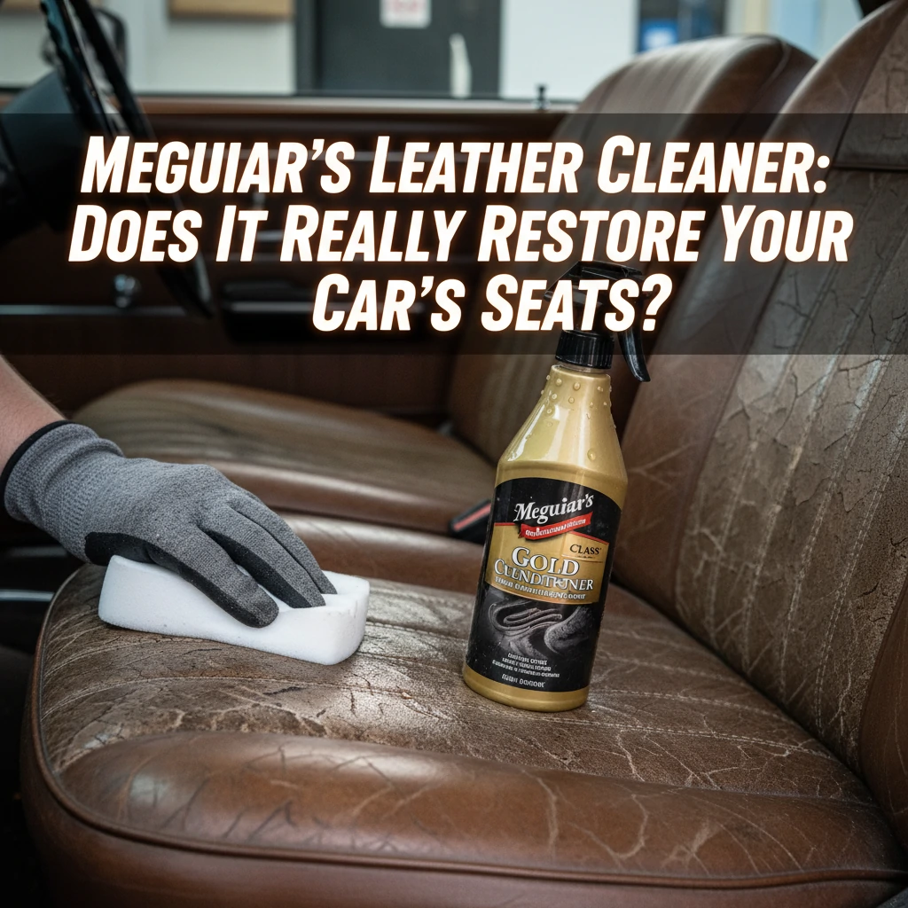 meguiars leather cleaner