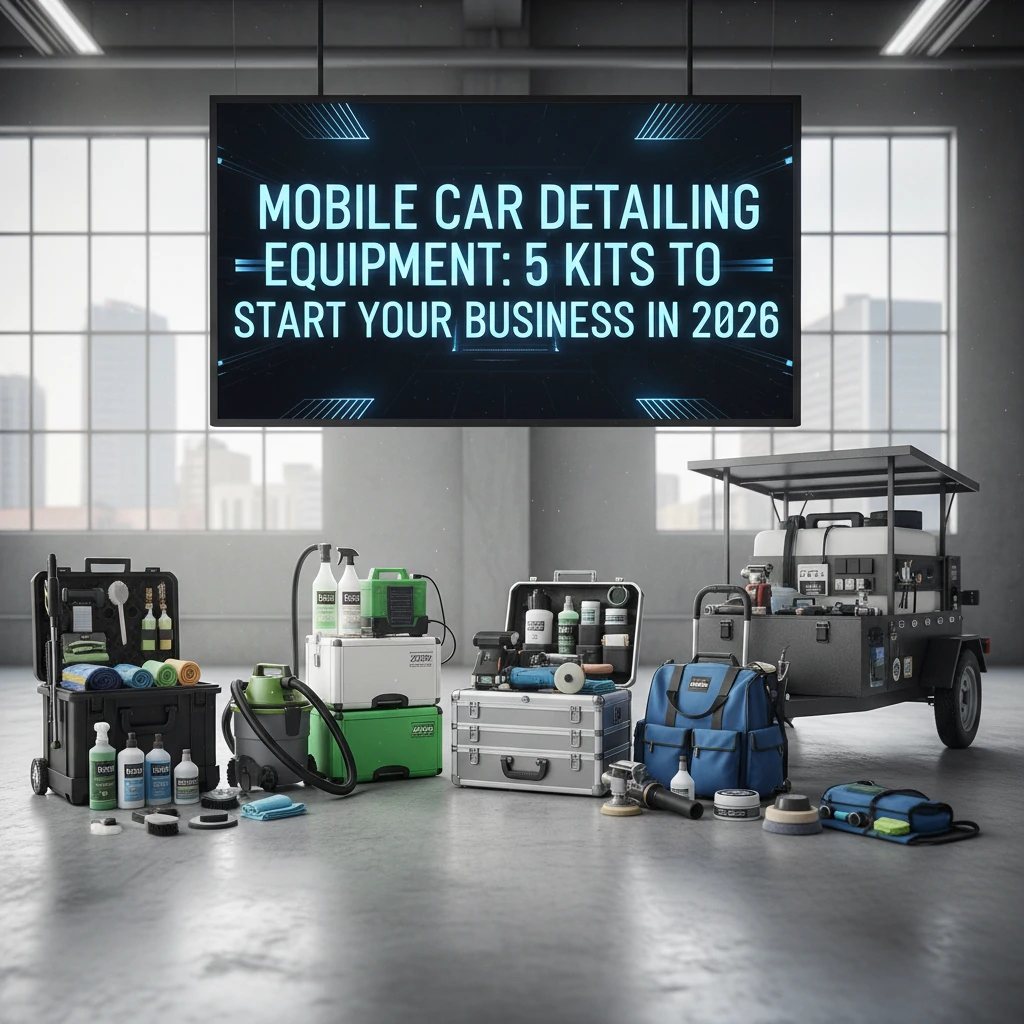 mobile car detailing equipment