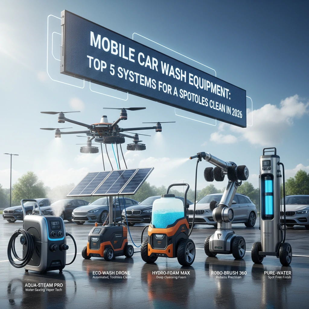 mobile car wash equipment