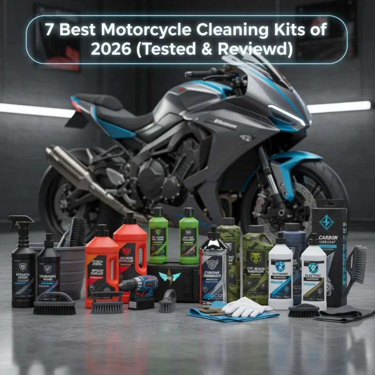 motorcycle cleaning kit