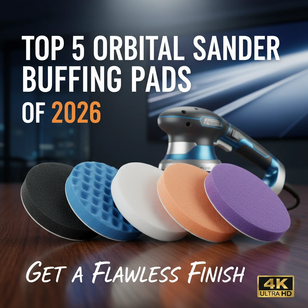 orbital sander buffing pad