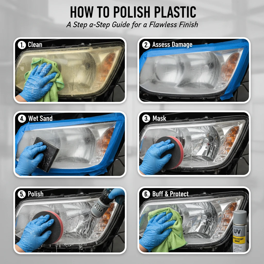 polish plastic