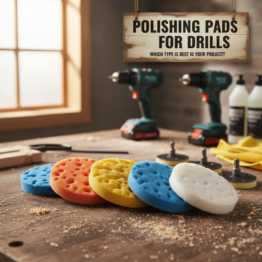 polishing pad for drill