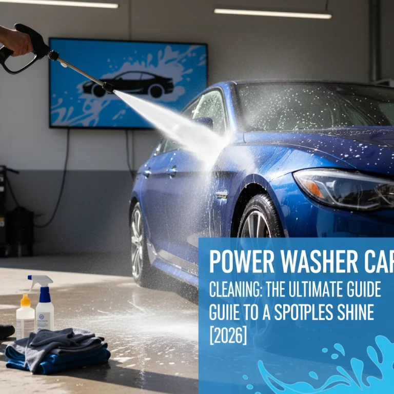power washer car cleaning