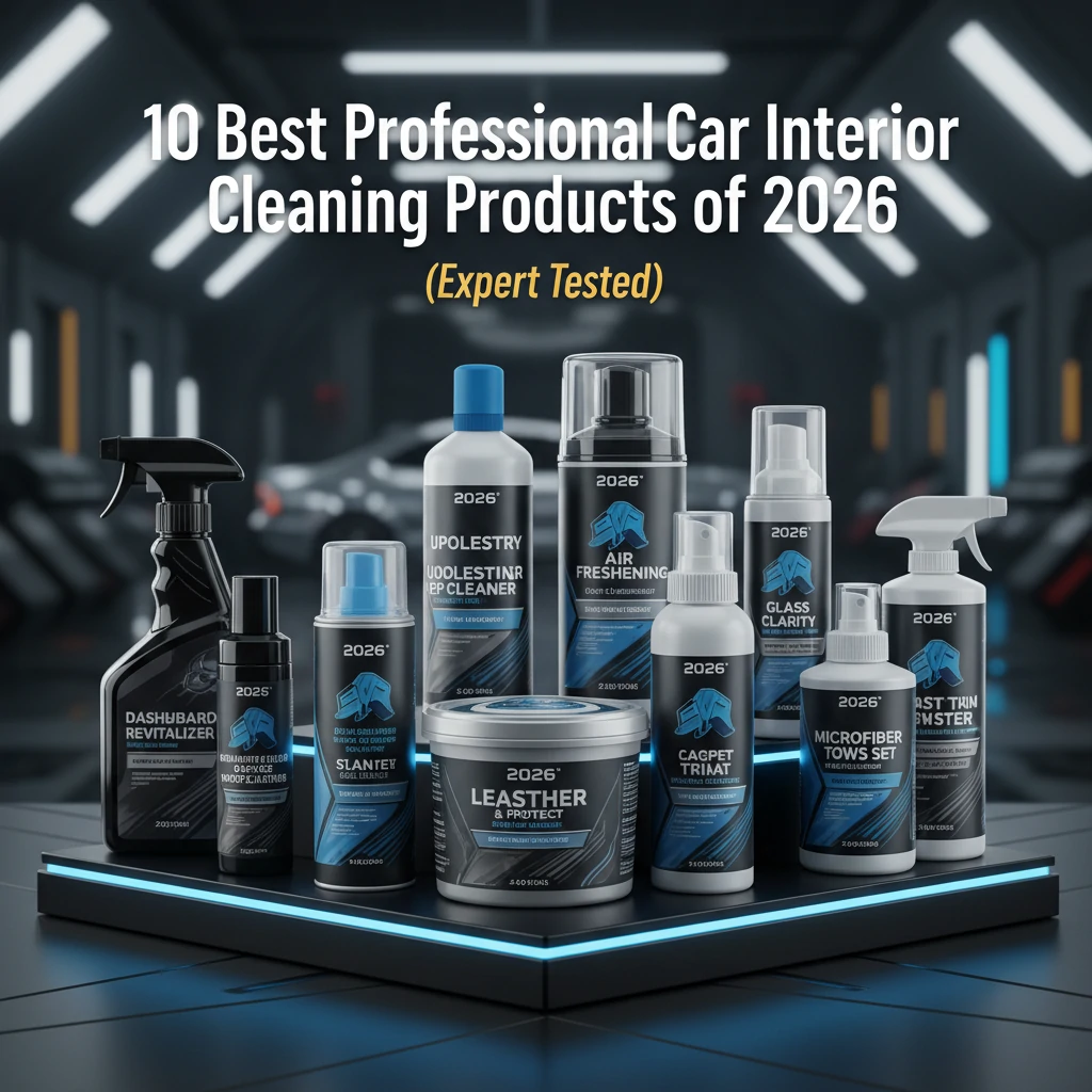 professional car interior cleaning products