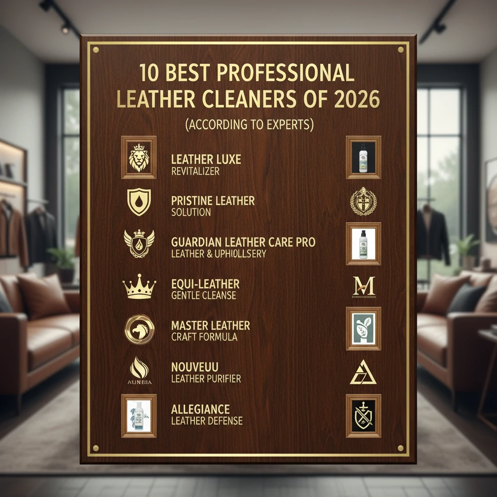 professional leather cleaner