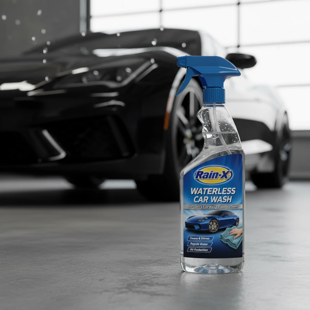 rain x waterless car wash