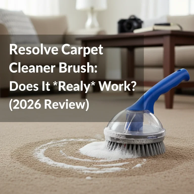 resolve carpet cleaner brush