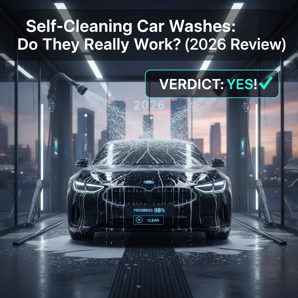 self cleaning car wash