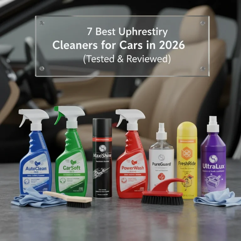 upholstery cleaner for cars