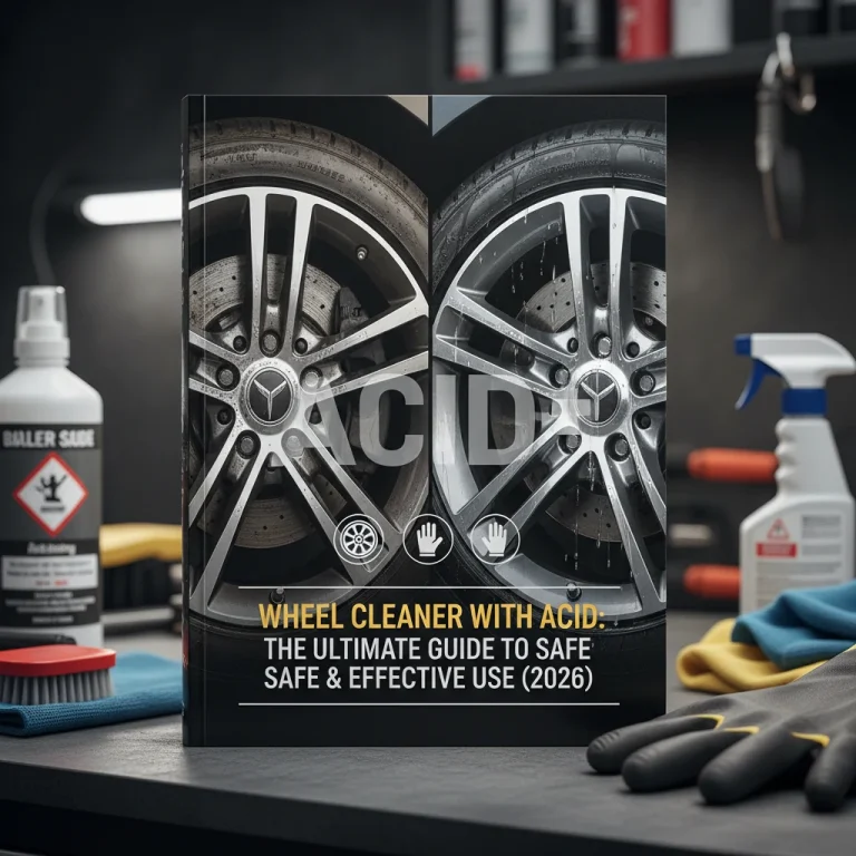 wheel cleaner with acid