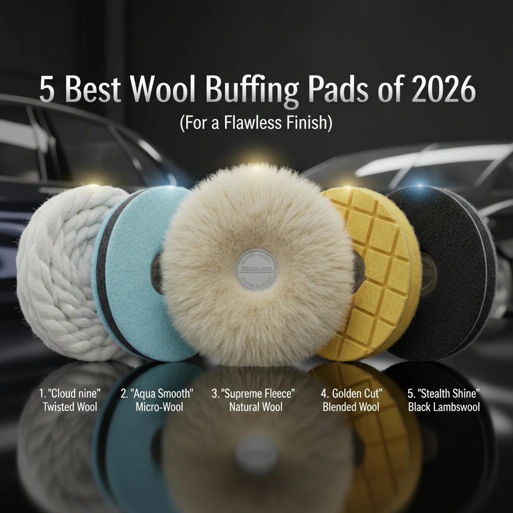 wool buffing pad